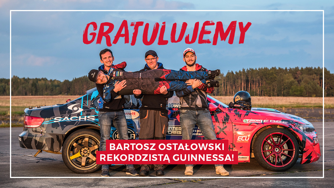 Bartosz Ostałowski rekordzistą Guinnessa